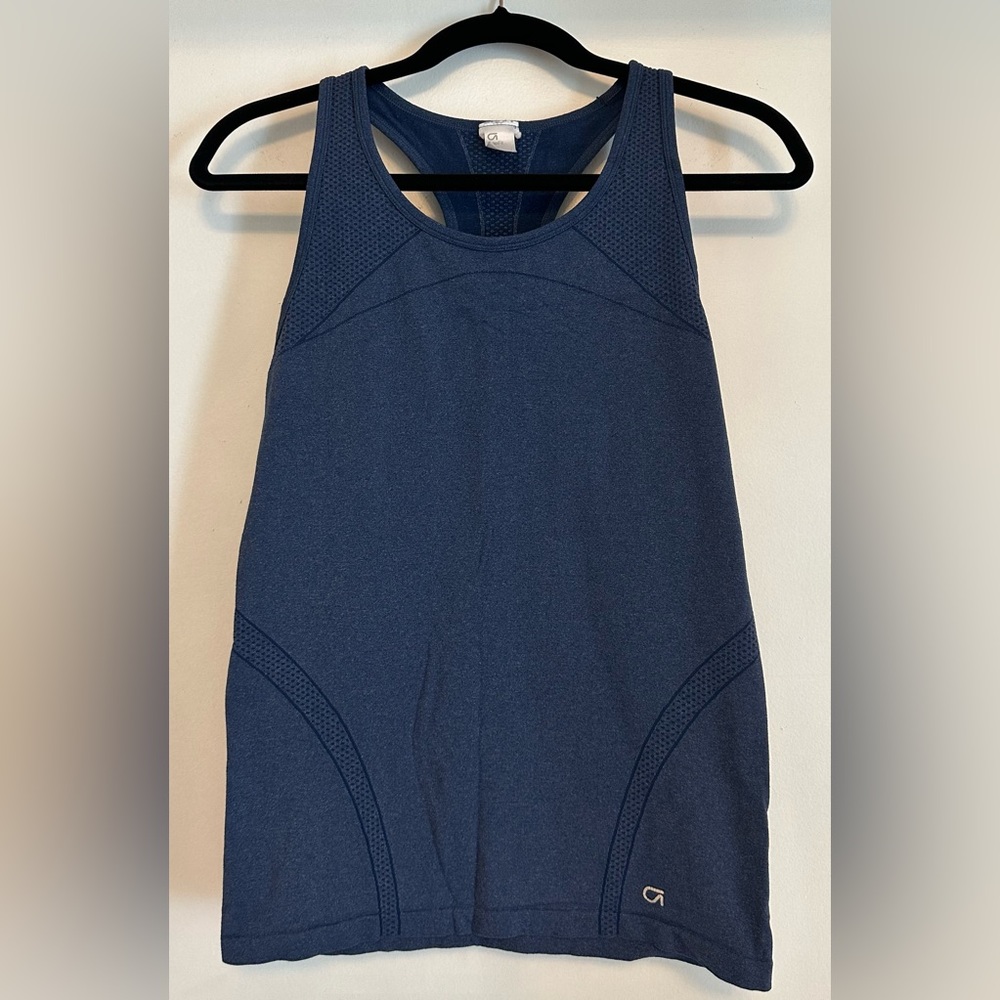 Gap Fit Motion Racerback Tank, Navy Blue, Medium